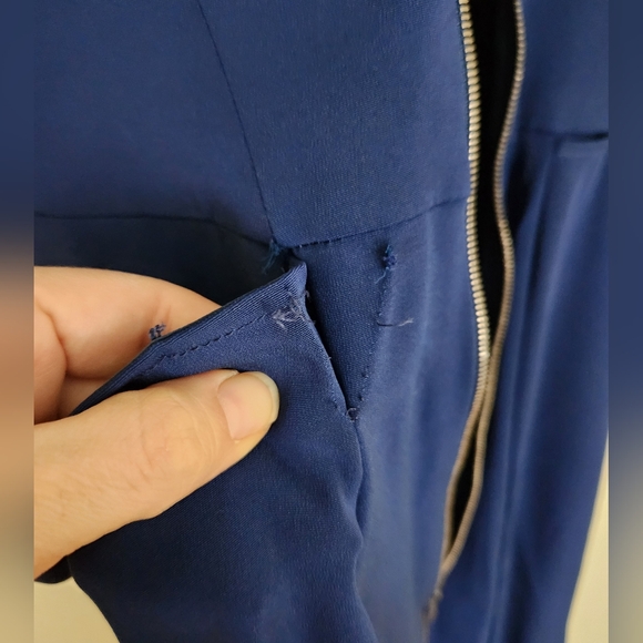 Antonio Berardi Elegant Blue Dress - Picture 7 of 7